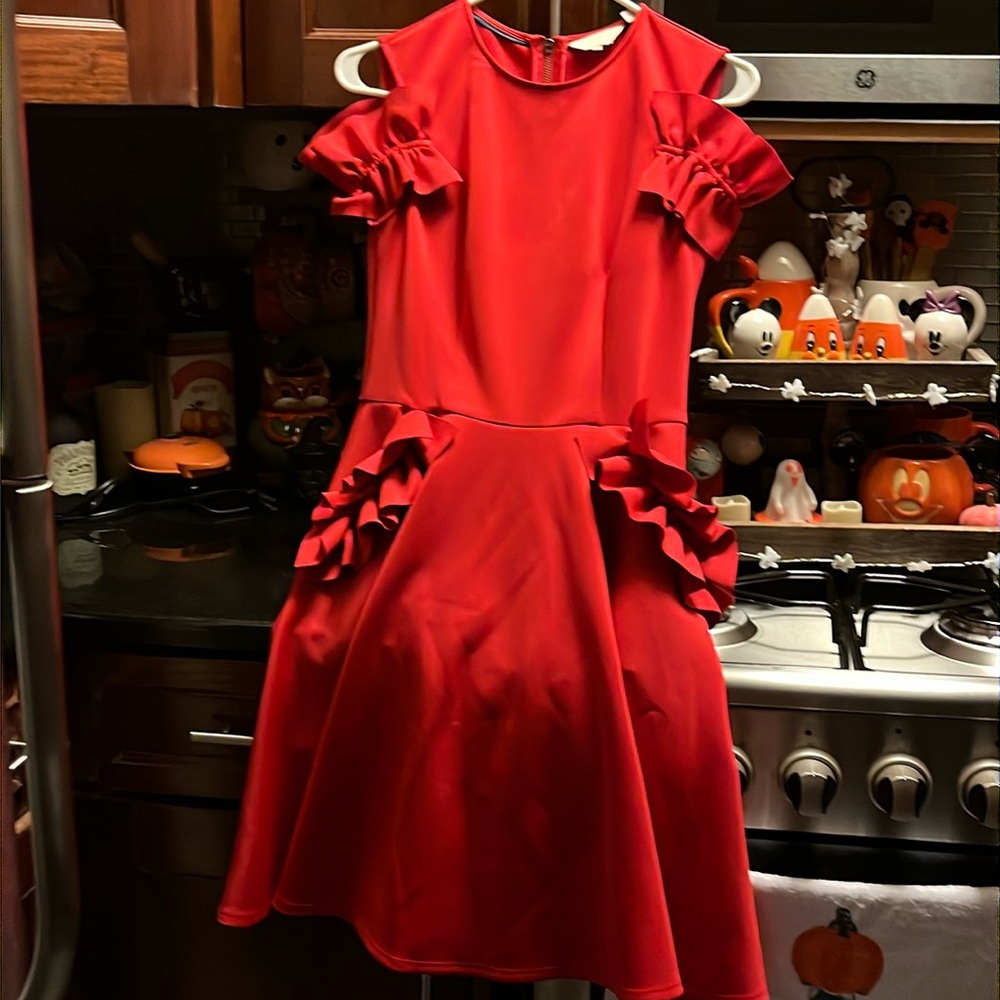 Ted Baker red dress
